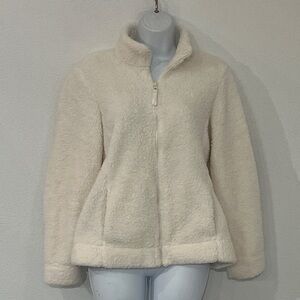Croft & Barrow Fuzzy Jacket Size M